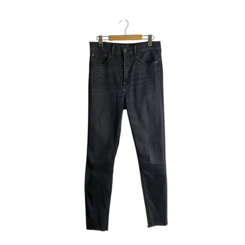 Denim Forum Women's The Lola High Rise Skinny Denim Jeans